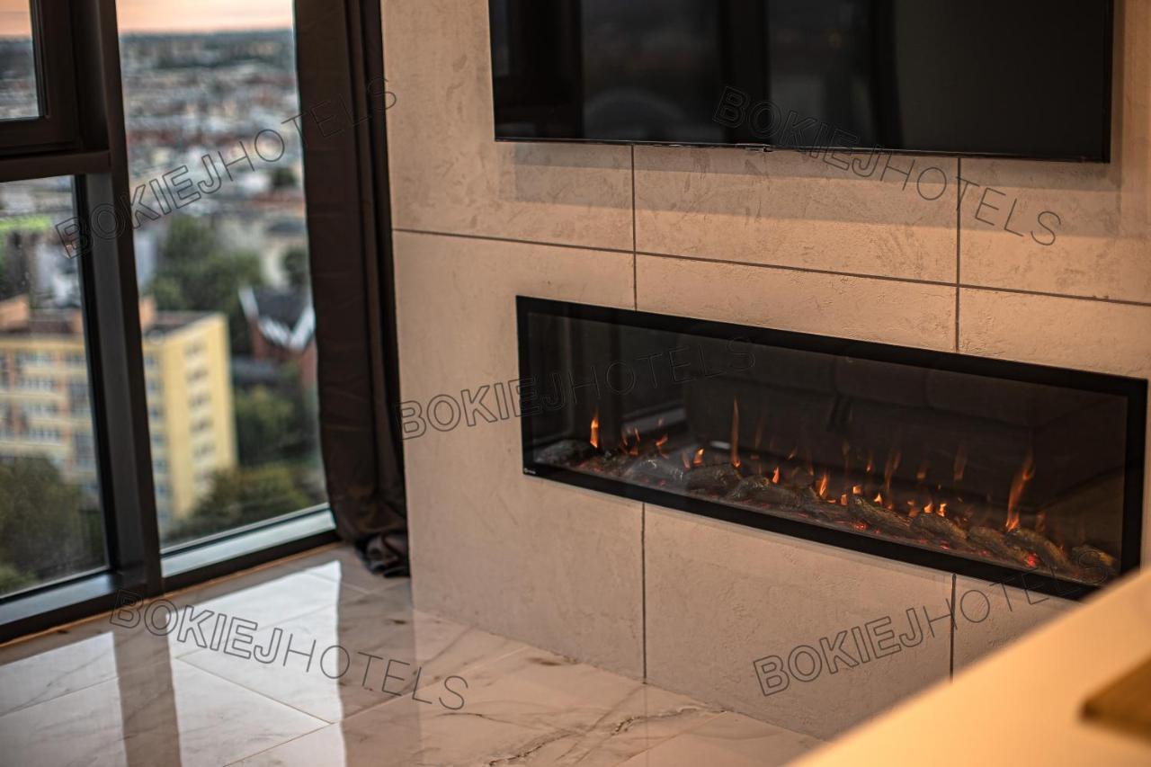 Apartment Hanza Tower - Bokiejhotels, View, 16th Floor Szczecin